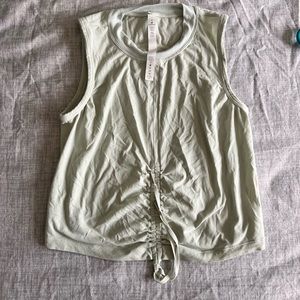 Lululemon Cinch Me Up Tank Top color Springtime size 4